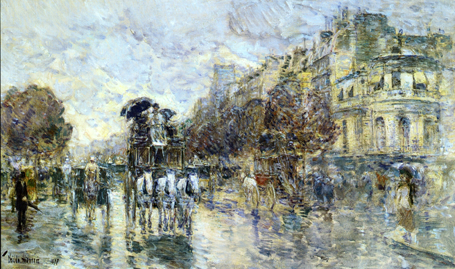 Les Grands Boulevards, Paris: ca 1897