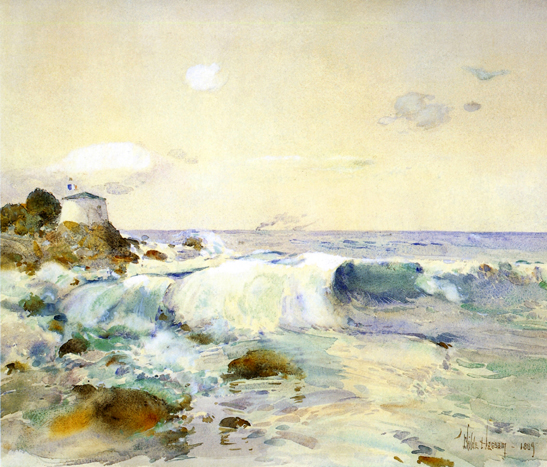 On the Brittany Coast: 1889