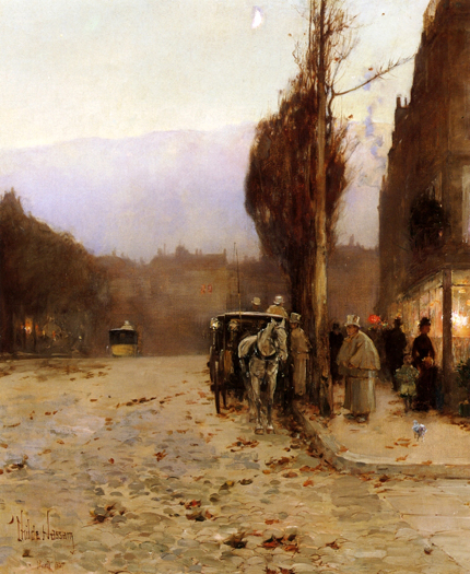 Paris at Twilight: ca 1887