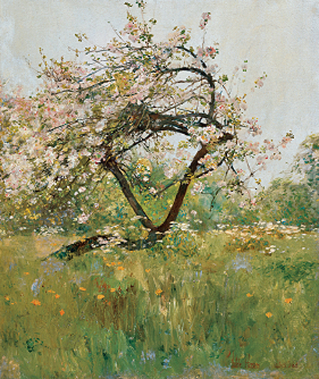 Peach Blossoms, Villiers-le-Bel: ca 1887-89