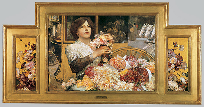 The Rose Girl: ca 1888