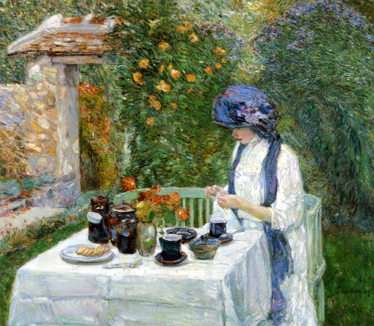 The Terre-Cuite Tea Set (aka French Tea Garden): 1910