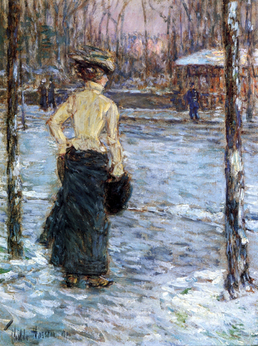 Winter, Central Park: 1901