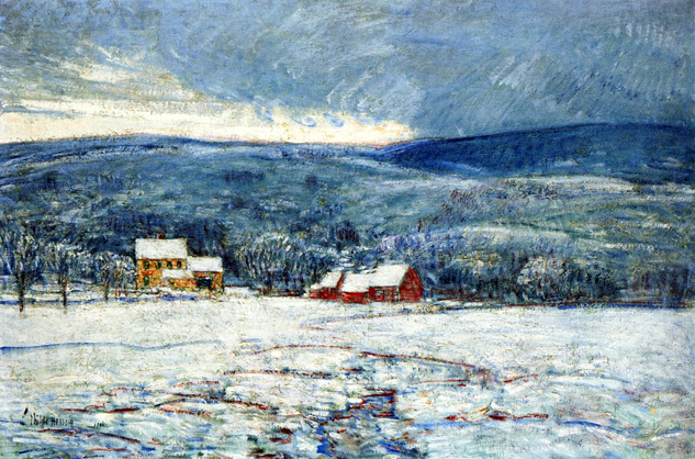 Winter in the Connecticut Hills: 1906
