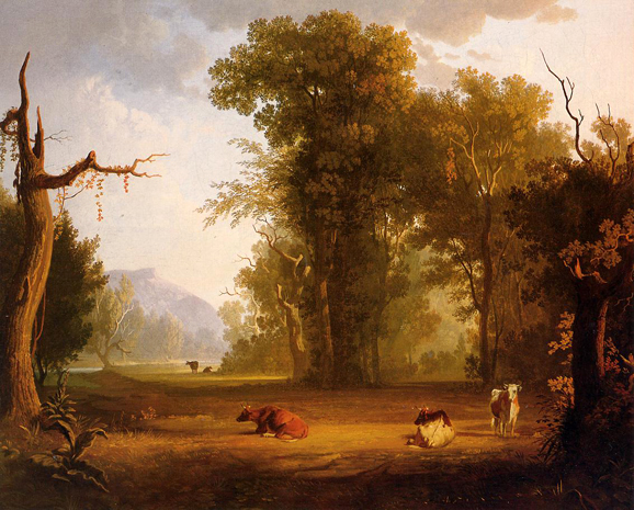Landscape with Cattle: 1846