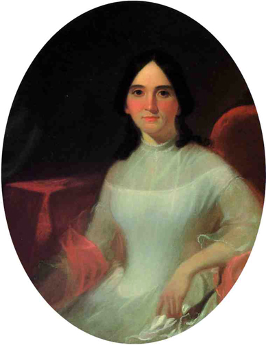 Portrait of Mrs. George Caleb Bingham (nee. Eliza K. Thomas): ca 1849-50