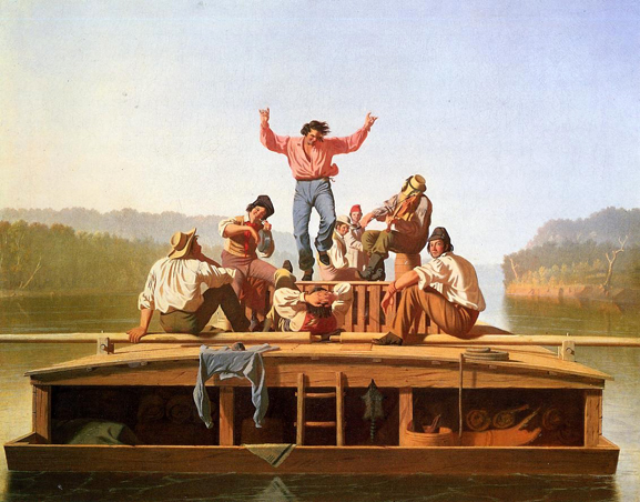 The Jolly Flatboatmen: 1846