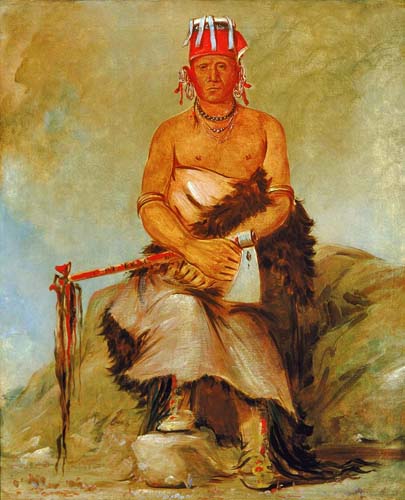 A-h'sha-la-coots-ah-Chief of the Republican Pawnee: 1832