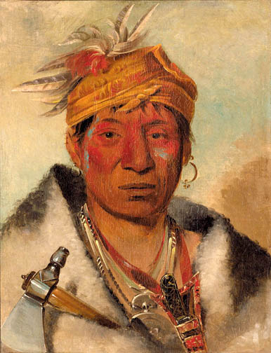 Ah-yaw-ne-tak-oar-ron, a Warrior: 1831