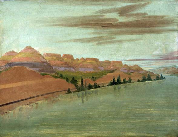 Beautiful Clay Bluffs, 1900 Miles above Saint Louis: 1832