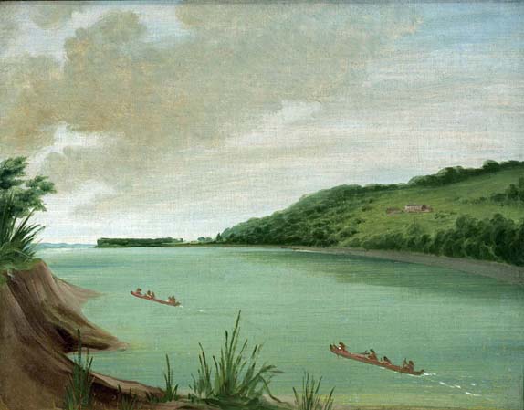 Belle Vue, Indian Agency of Major Dougherty, 870 Miles above Saint Louis: 1832