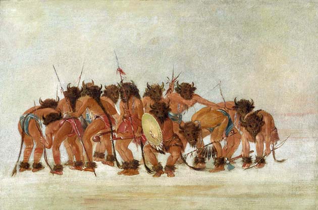Buffalo Dance, Mandan: 1836