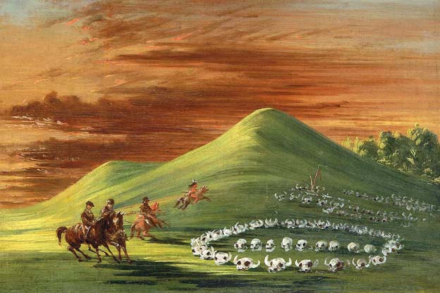 Butte de Mort, Sioux Burial Ground, Upper Missouri: 1838