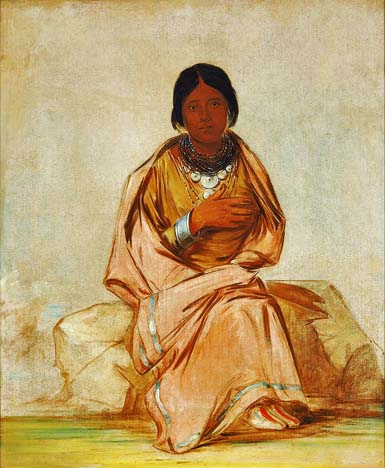 Chee-a-ex-e-co, Daughter of Deer without a Heart: 1838