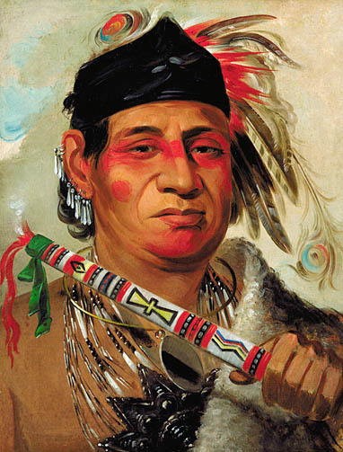 Chee-me-nah-na-quet, Great Cloud, son of Grizzly Bear: 1831