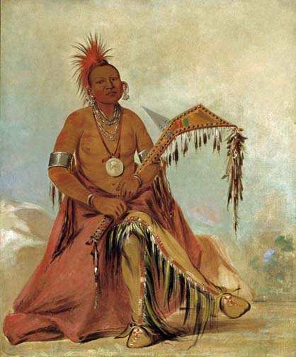 Cler-mont, First Chief of the Tribe: 1834