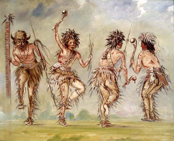 Four Dancers: 1843