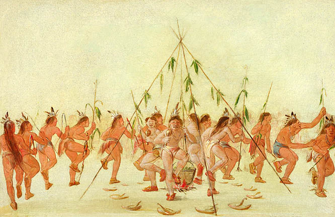 Green Corn Dance, Hidatsa: 1836