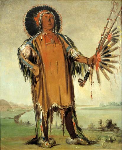 Ha-na-ta-nu-mauk, Wolf Chief, Head Chief of the Tribe: 1832