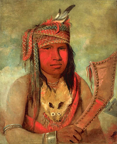 I-an-be-w'ah-dick, Male Caribou, a Brave: 1836