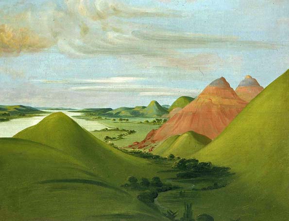 Iron Bluff, 1200 Miles above Saint Louis: 1832