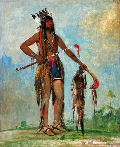 Ka-bes-hunk, He Who Travels Everywhere, a Warrior: 1835