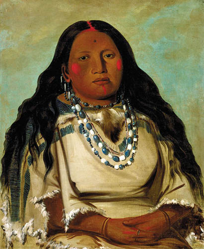 Kah-beck-a, The Twin-Wife of Bloody Hand: 1832