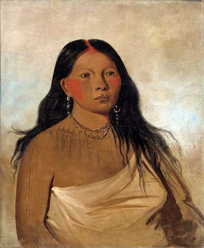 Káh-kee-tsee, Thighs, a Wichita Woman: 1834