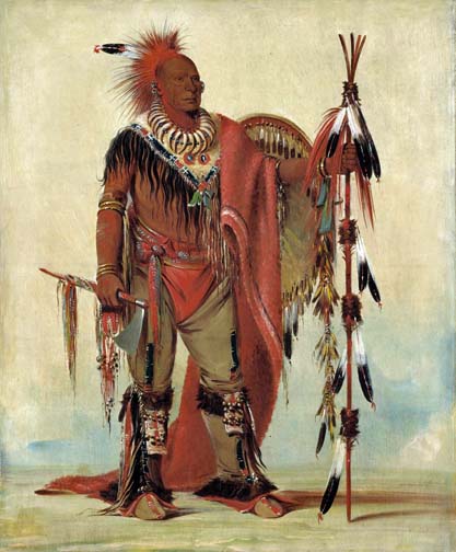 Kee-o-kuk, The Watchful Fox, Chief of the Tribe: 1835