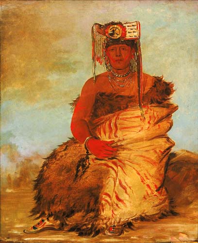 La-kee-too-wi-ra-sha, Little Chief, a Tapage Pawnee Warrior: 1832