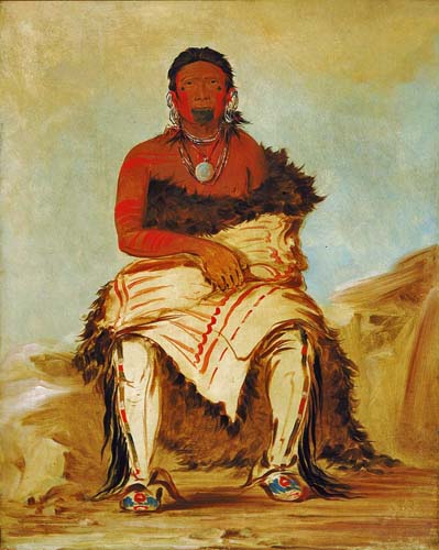 Lá-shah-le-stáw-hix, Man Chief, a Republican Pawnee: 1832