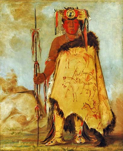 La-wee-re-coo-re-shaw-wee, War Chief a Republican Pawnee: 1832