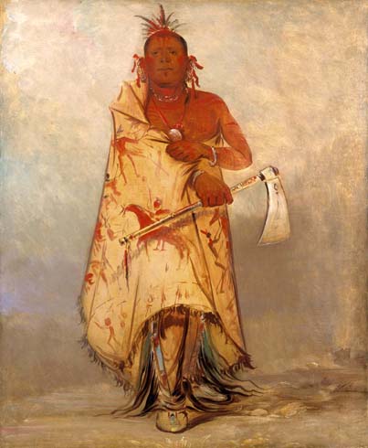 Le-sháw-loo-láh-le-hoo, Big Elk, Chief of the Skidi (Wolf) Pawnee: 1832