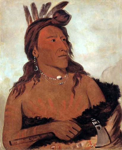 Mah-tó-che-ga, Little Bear, a Hunkpapa Brave: 1832