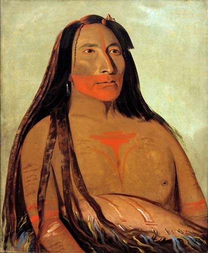 Máh-to-tóh-pa, Four Bears, Second Chief in Mourning: 1832