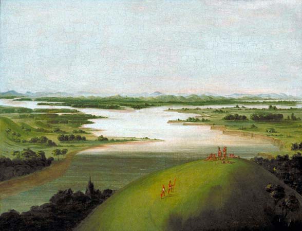 Mouth of the Platte River, 900 Miles above Saint Louis: 1832