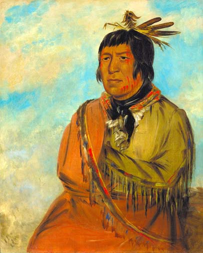 Na-pow-sa, Bear Traveling at Night, a Chief: 1830