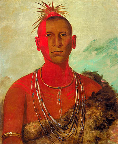 Náh-se-ús-kuk, Whirling Thunder, Eldest Son of Black Hawk: 1832