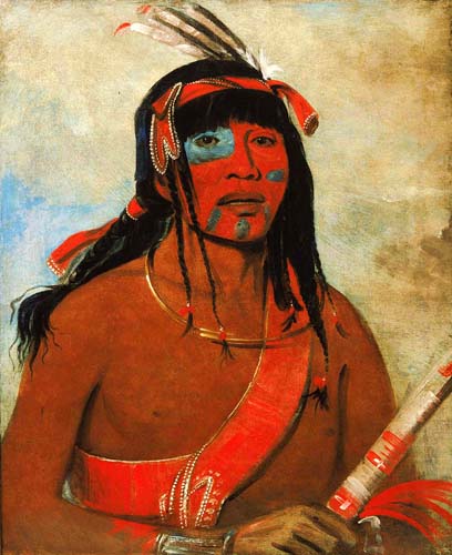 O-ta-wah, The Ottaway, a Warrior: 1835