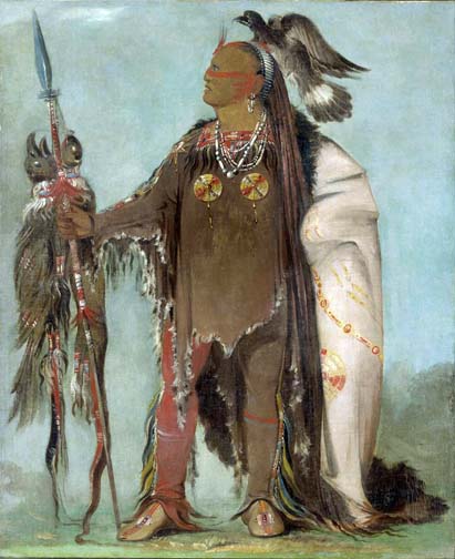 Pa-rís-ka-roo-pa, Two Crows, a Band Chief: 1832