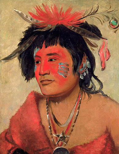 Pah-shee-náu-shaw, a Warrior: 1831