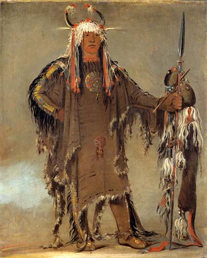 Peh-tó-pe-kiss, Eagle's Ribs, a Piegan Chief: 1832