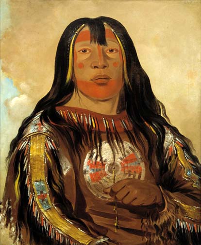Peh-tó-pe-kiss, Eagle's Ribs, a Piegan Chief: 1832