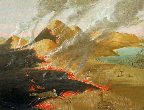 Prairie Bluffs Burning: 1832