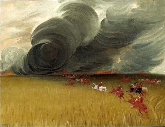 Prairie Meadows Burning: 1832