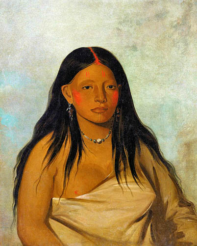 Shé-de-ah, Wild Sage, a Wichita Woman: 1834