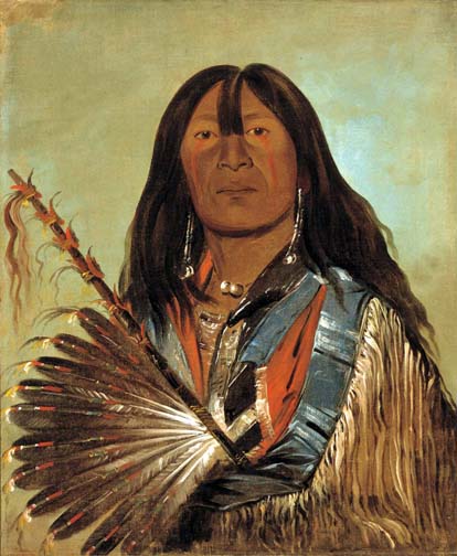 Shón-ka, The Dog, Chief of the Bad Arrow Points Band: 1832