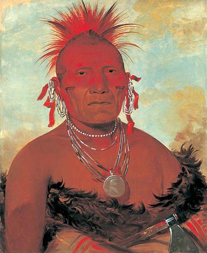 Shón-ka-ki-he-ga, Horse Chief, Grand Pawnee Head Chief: 1832