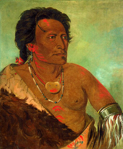 Sky-se-ró-ka, Second Chief of the Tribe: 1834