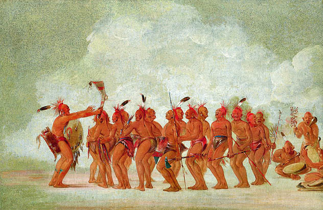 Slave Dance, Sac and Fox: 1835